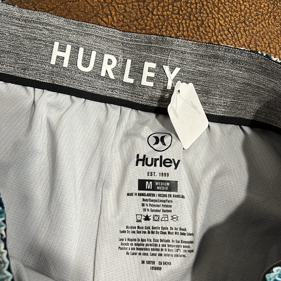 Brand New Hurley Swim Trunks /Shorts Hawaiian Paradise Beachwear or casual life! - Picture 8 of 8